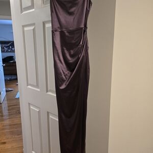 Elegant Purple Evening Gown